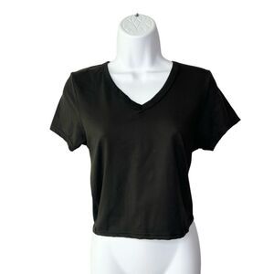 Olivia Rae Women’s S Short Sleeve Crop Top Tee